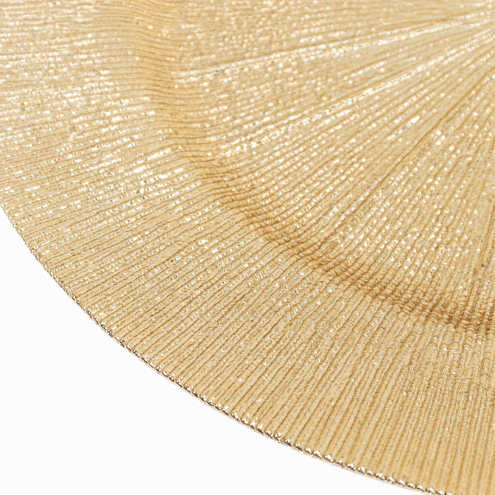 6 Pack Gold Acrylic Charger Plates 13", Round Sunburst Textured Table Chargers - Image 6